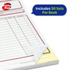 Pukka Pad Purchase Order Book  Pack of 5 Duplicate NCR Record Book Carbonless Order Pads for Small Business & Office