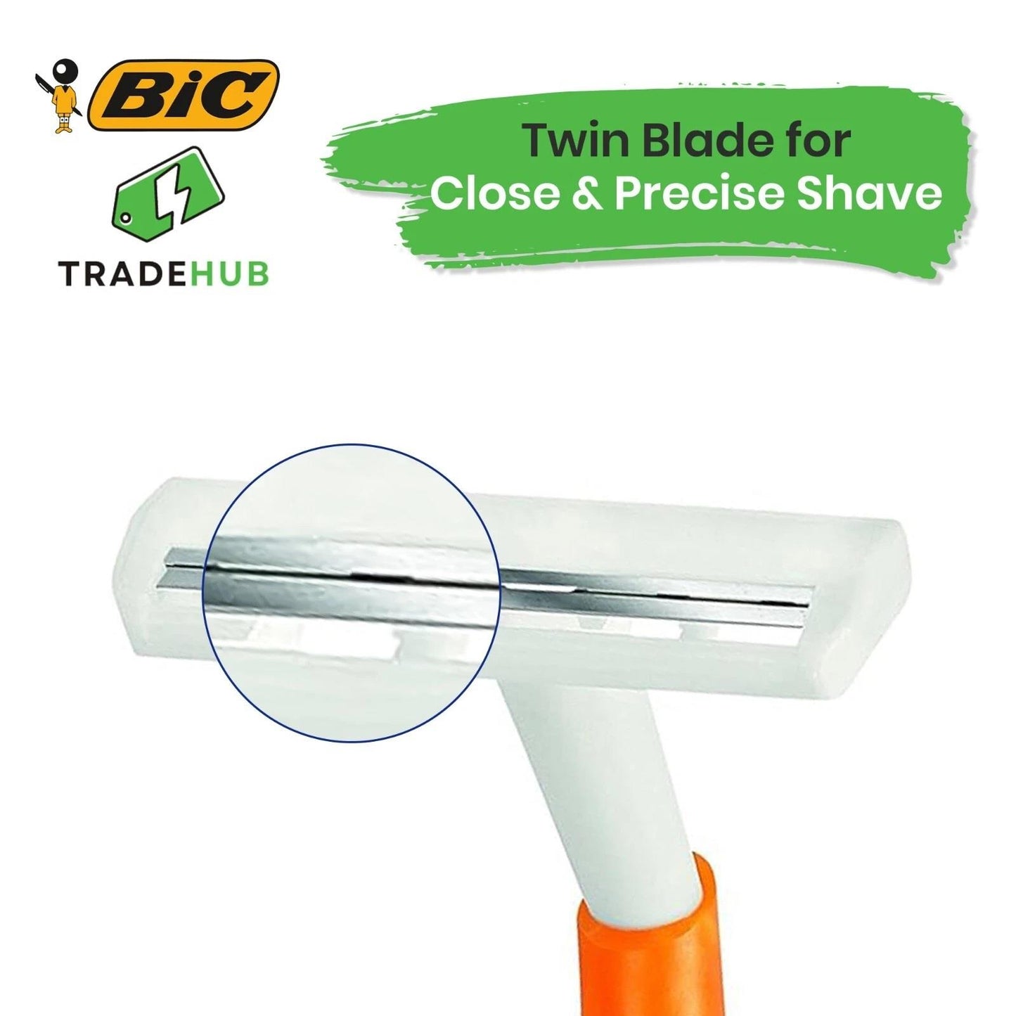 Bic 2 Sensitive Razors - Pack of 25 Razors