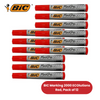 BIC Marking 2000 ECOlutions Permanent Bullet Tip Markers Red - 12 - 1 to 5 Packs