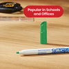 BIC Velleda Whiteboard Marker Plastic Bullet Tip Dry Erase Pen Erasable Green Ink Marker for Office Meeting & Classroom  (Pack of 24)