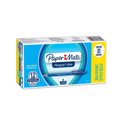 PAPERMATE FLEXGRIP BPEN RETRACT BLUE 26531 - 1 to 5 Packs