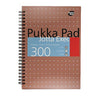 Pukka A4 300 page Metallic jotta - Lined Pack of 3