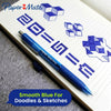 Paper Mate InkJoy 300 Retractable Ballpoint Pen 0.5mm Fine Point - Blue