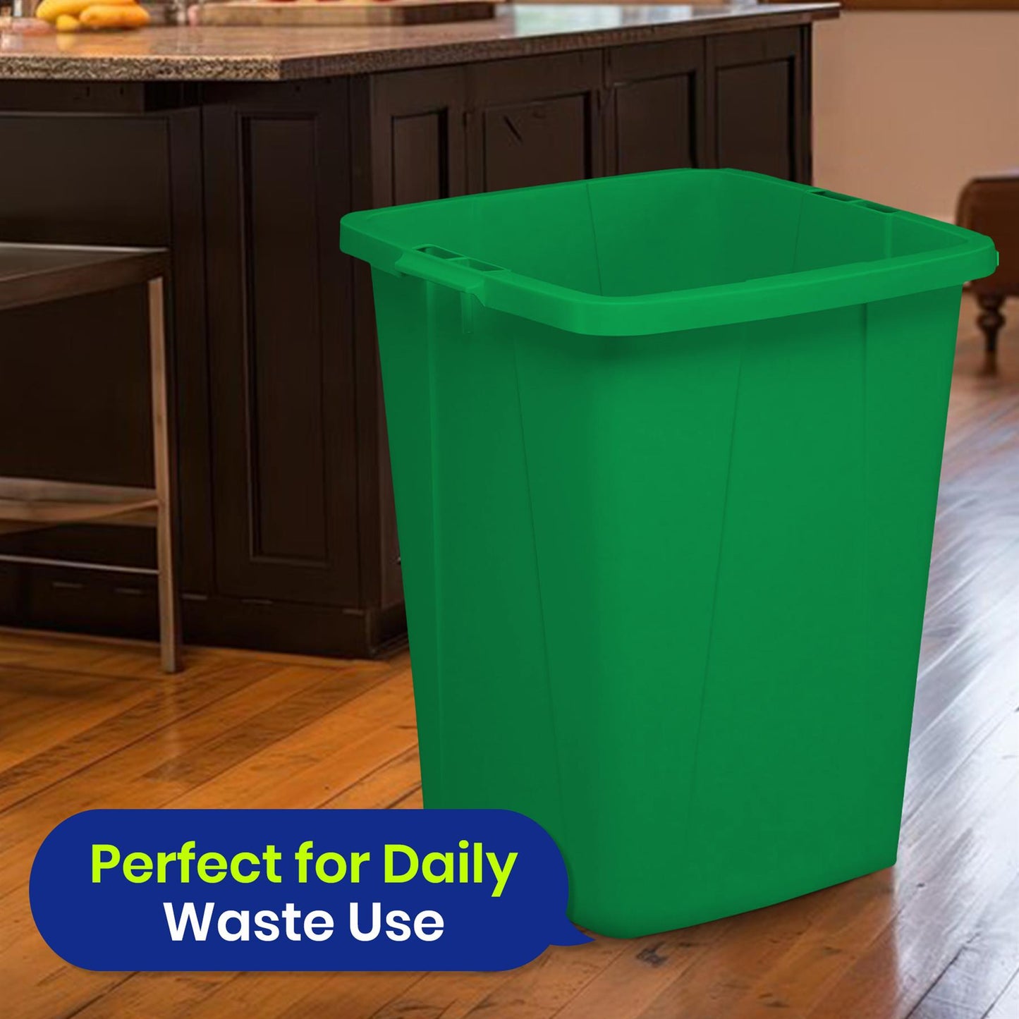 110L Bin Bags 25 Pack and 90L DURABIN Green Waste Bin Bundle Strong Recycled Plastic Set