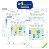 On The Wall Birthday Boy Bunting 4m with 10 Flags, Blue Reusable Party