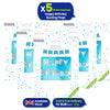 Happy Birthday Blue Bunting Reusable Party Decor 4m with 10 Flags