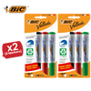 BIC Velleda 1701 ECOlutions Whiteboard Markers Assorted - Pack of 4