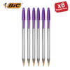Bic Cristal Fun Ball Pen � Purple - Pack of 1