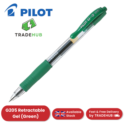 Pilot G2 05 Fine Point Green Single Pen to Multi Pens Office, School & Home Use