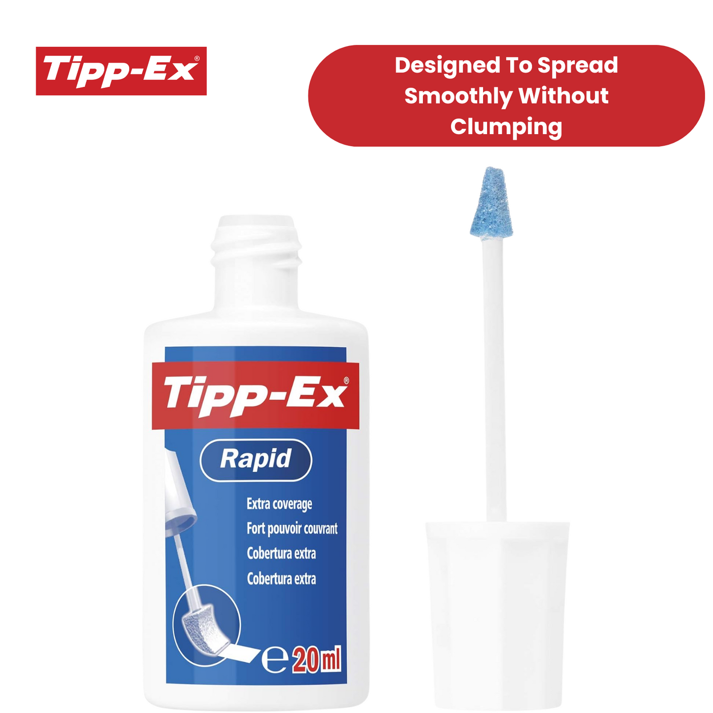 Tipp-Ex Fluid 20ml - Pack of 4