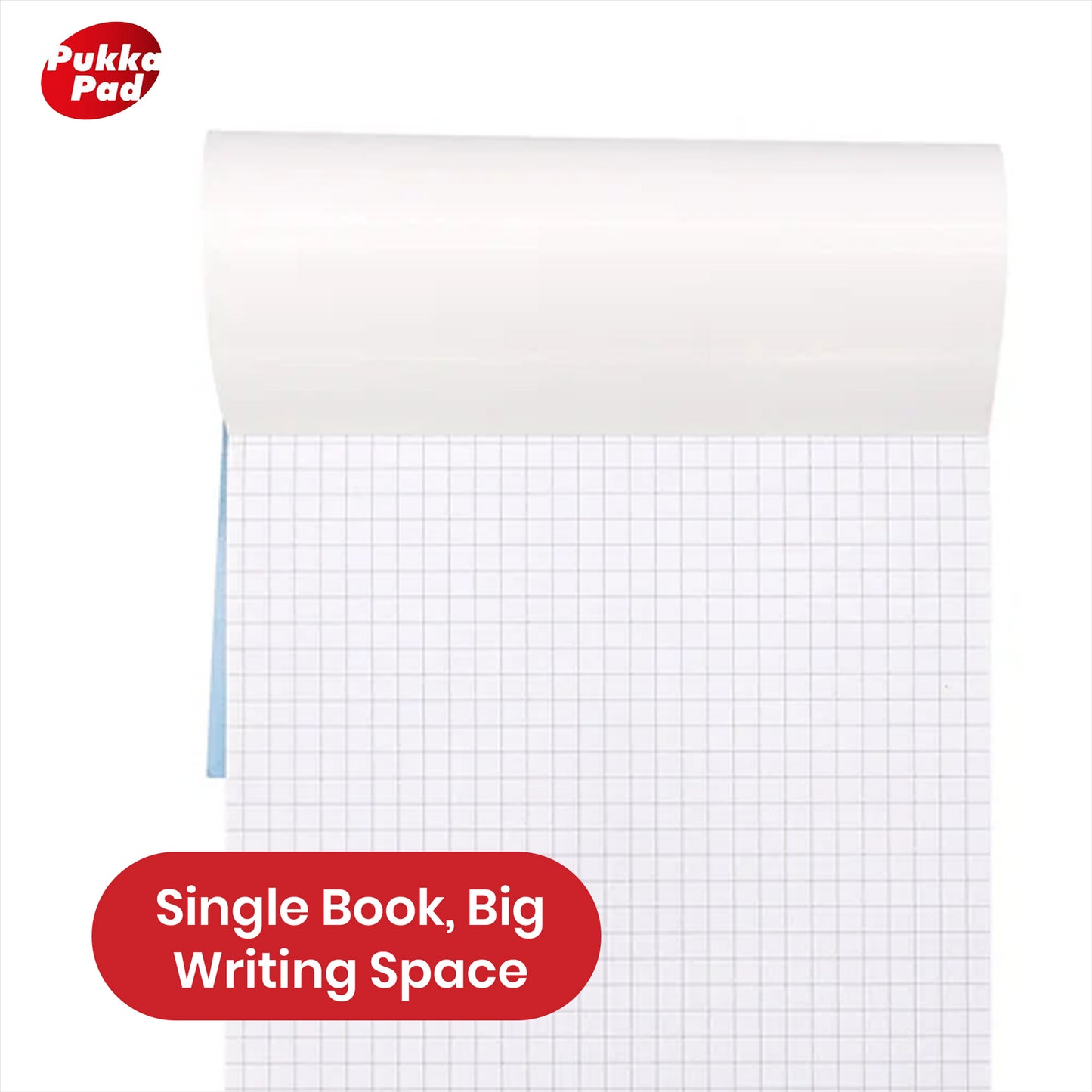 Pukka Pad A5 Writing Pad 160 Perforated Tear-Out Sheets Notepads, 80GSM Lined Notebook for Work