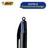 Bic 4 Colours Pro Ballpoint Pen 1.0mm - Pack of 12