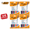 Bic Velleda 1741 Whiteboard Drywipe Assorted Marker - Pack of 8 - 1 to 5 Packs