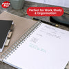 Pukka Pad Black Project Book A5, 250 Pages, With Dividers, Stylish Notebook For Study & Notes