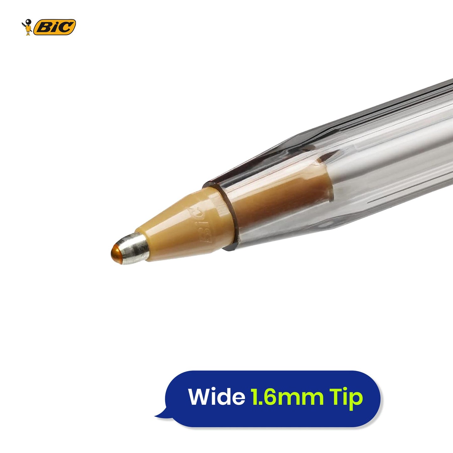 BIC Crystal Multicolour Pen - Bag Pack of 20 + 7