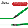 Sharpie Highlighter Clearview - Chisel Tip - Green  - Single