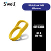 S'well Traveler Handle Silicone Bottle Grip Carry Accessory, Yellow
