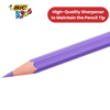 BIC Kids Tropicolors Colouring Pencils, Vibrant Colors - Creative Fun Pack of 12