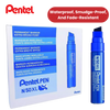 Pentel N50XL Permanent Marker Blue for Bold, Smudge-Proof Writing – Single Pen