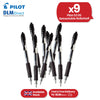 Pilot G-2 05 Rollerball Pen - 0.5mm Tip Black Ink Pen, Retractable Biro for Notes