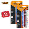 BIC Gel-ocity Quick Drying Gel Pen, Assorted Colours, 3 Pack