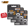 BIC Flex 5 Hybrid Men's Razor Refills  - Box of 4 Cartridges