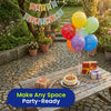 Happy Birthday Balloon - 12 Inch Assorted colour Latex Balloons, Set of 6