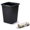 110L Bin Bags 25 Pack and 90L DURABIN Waste Bin Bundle Strong Recycled Plastic Set