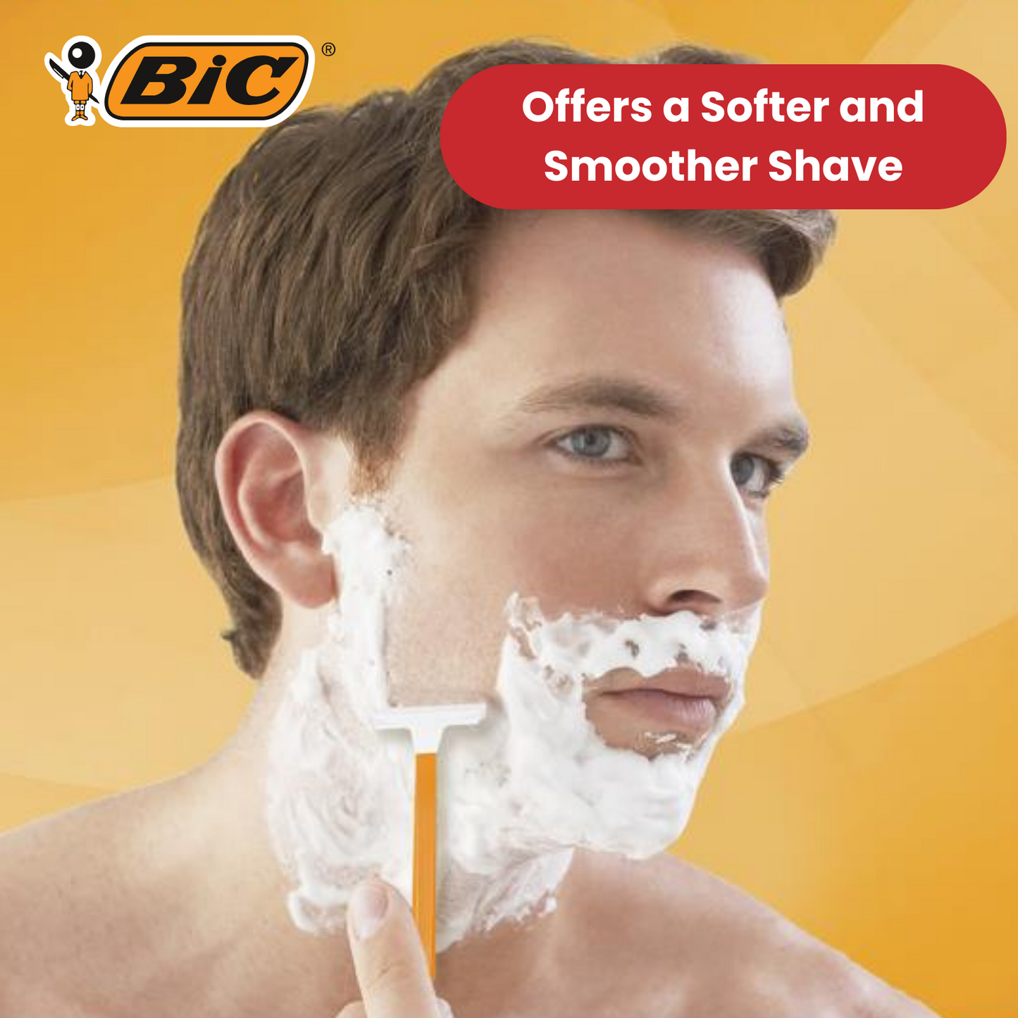 Bic 2 Sensitive Razors - Pack of 10 Razors
