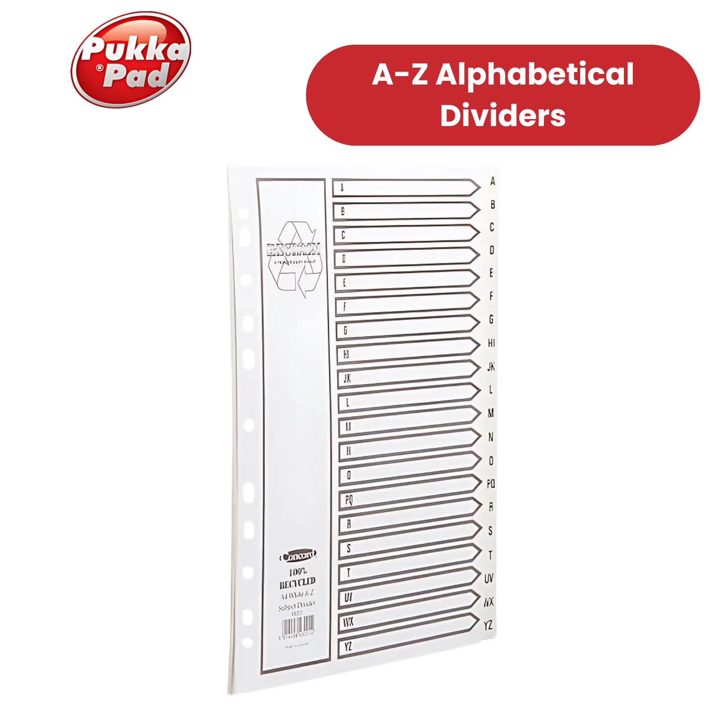 Pukka Concord Divider A4 Multi 5 Part - 1 to 5 Packs