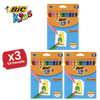 BIC Kids Tropicolors 2 Colouring Pencils Assorted - Pack of 18 - 1 to 5 Packs