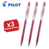Pilot G Tec C4 Gel Rollerball Pens Microtip Extra Fine 0.4mm Gel Ink - Pink