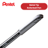 PENTEL ENERGEL METAL TIP ROLLERBALL BLK - Pack of 12 - 1 to 5 Packs