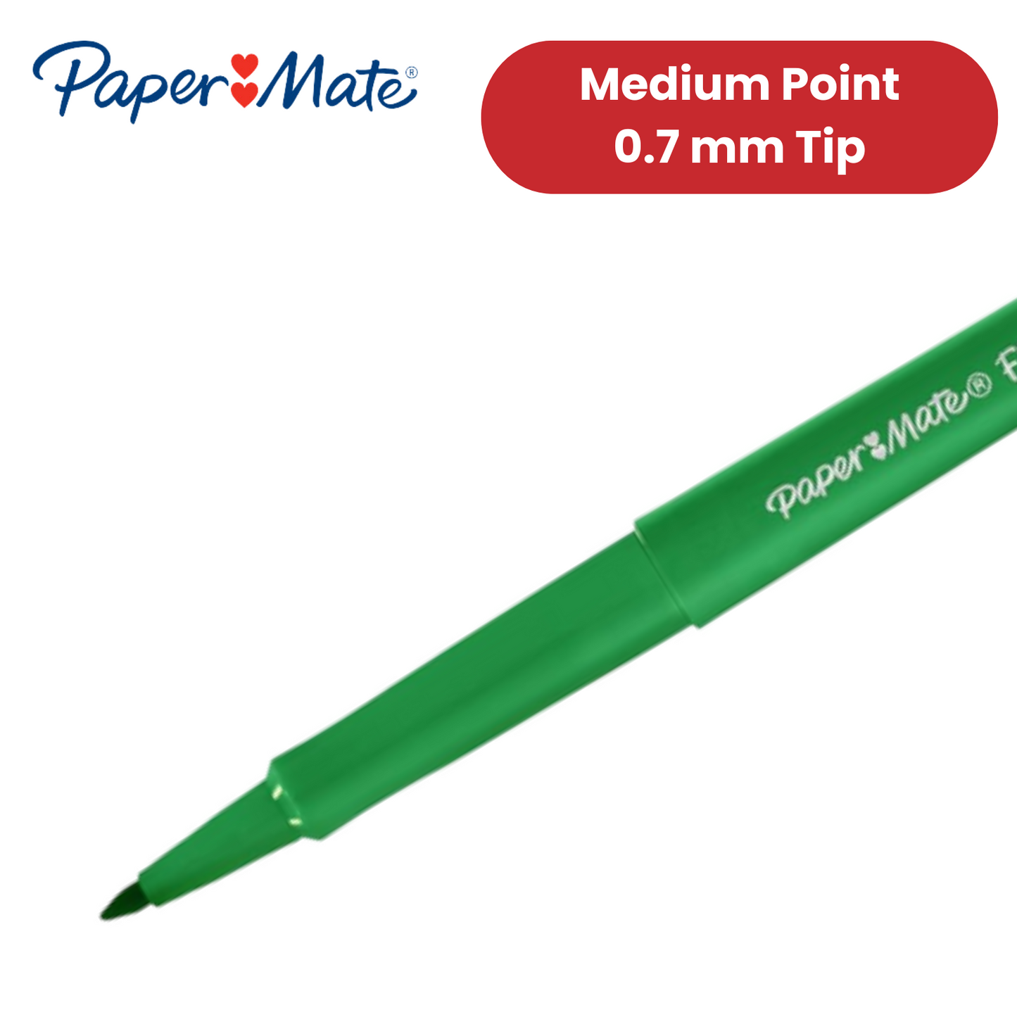 Papermate Flair Original - Green - Pack of 4