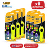 BIC Mega Utility Lighter - Plastic 6cm Wand Cooking Lighter, Push Button Lighters for BBQ
