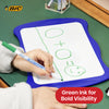 BIC Velleda Whiteboard Marker Plastic Bullet Tip Dry Erase Pen Erasable Green Ink Marker for Office Meeting & Classroom  (Pack of 24)