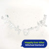 Happily Ever After 1.5m Wedding Garland Silver Foil Just Married Engagement Banner