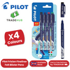 Pilot Blister Pack Fine 1 Black 1 Blue 1 Red 1 Green