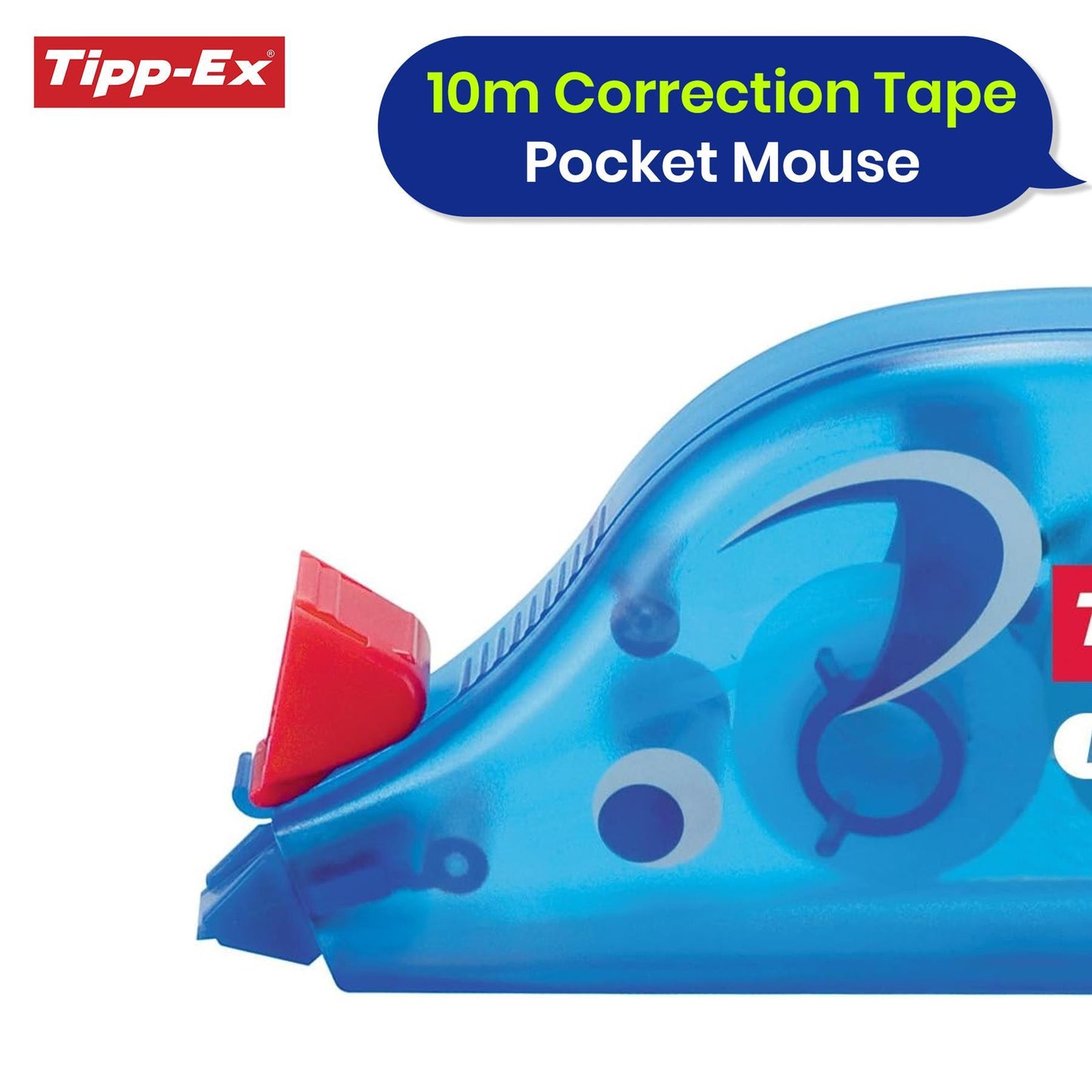 Tipp-Ex Pocket Mouse Correction Tape Roller 5mm x 6m - Pack of 1 - 1 to 30 Packs
