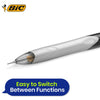 Bic 4 Colours Combination Medium Ballpoint Pen + Medium Mechanical Pencil - Pack of 12