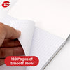 Pukka Pad A5 Writing Pad 160 Perforated Tear-Out Sheets Notepads, 80GSM Lined Notebook for Work