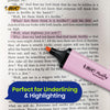 BIC 12x Marking Highlighter Flat Pastel Pink Modular Tip for Precise Highlighting