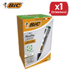 BIC Marking 2000 Ecolutions Permanent Markers Green 1.7mm Bullet Tip Pack of 12