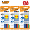 BIC Velleda 1721 Whiteboard Markers – 4+1 Pack, Assorted Colours, Smooth Writing