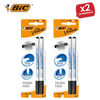 BIC Velleda 1721 Whiteboard Pens Black - Pack of 2