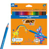 BIC Kids Evolution Coloured Pencils 24 Pack Safe Splinter Free Barrel