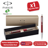 PARKER VECTOR RED BALLPOINT PEN MEDIUM NIB BLUE INK - Pack of 1 to 5