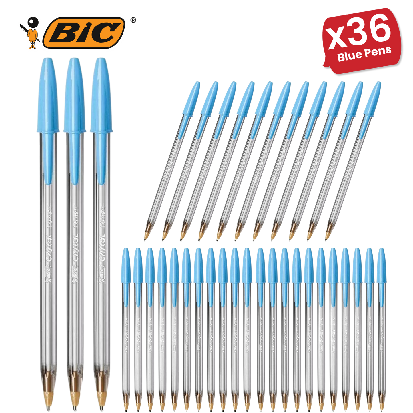 Bic Cristal Fun Ball Pen � Turquoise - Pack of 1
