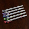 Zebra Mildliner Brush Highlighter - 5Pcs Dual Tip Pen, Assorted Colour Brush Pens for Colouring Book