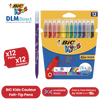 BIC Kids Kid Couleur Baby Colouring Pens Assorted - Pack of 12